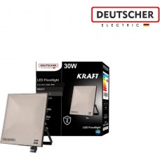 Светодиодный прожектор KRAFT с датчиком движения 30W 6400K (DEUTSCHER)