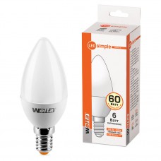 Лампа LED WOLTA 25YC6E14-S