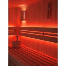 Термостойкая светодиодная лента для бани и сауны RGB 24В 5 метров LUX